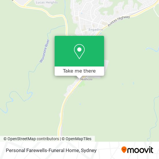 Personal Farewells-Funeral Home map