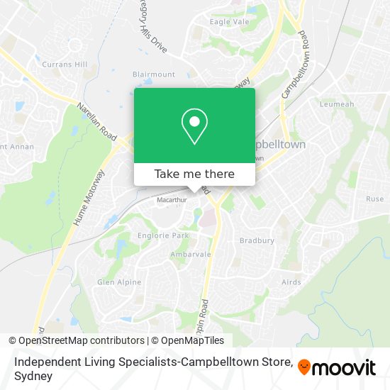 Mapa Independent Living Specialists-Campbelltown Store