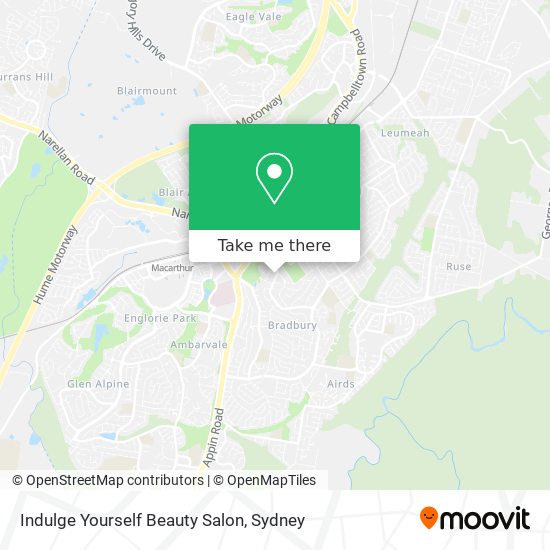 Indulge Yourself Beauty Salon map