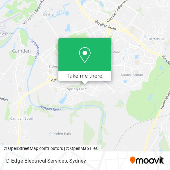 D-Edge Electrical Services map