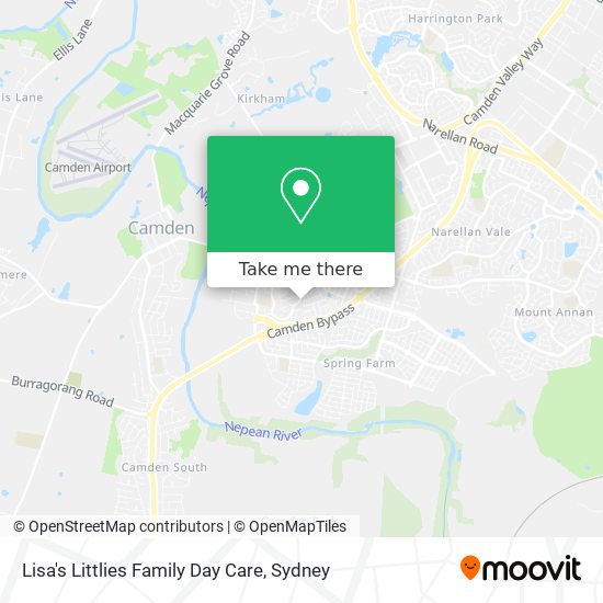 Lisa's Littlies Family Day Care map