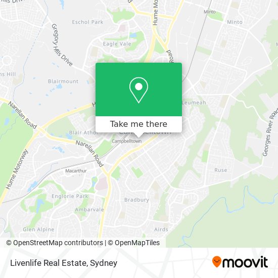 Livenlife Real Estate map