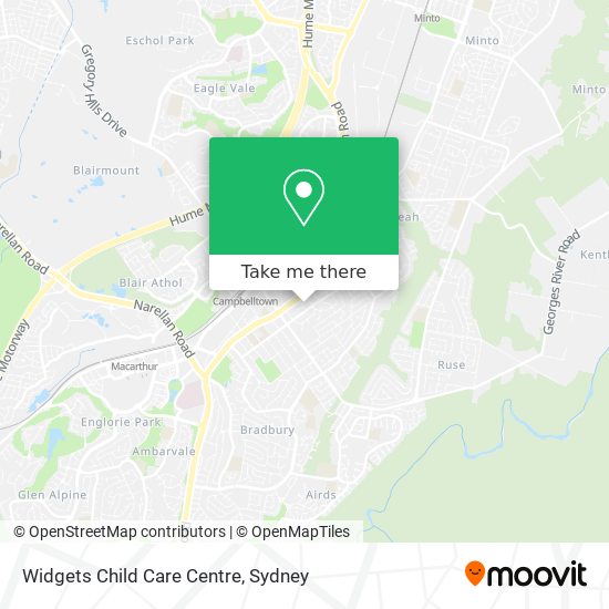 Mapa Widgets Child Care Centre