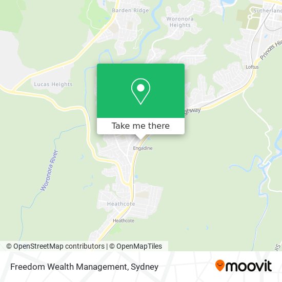 Freedom Wealth Management map