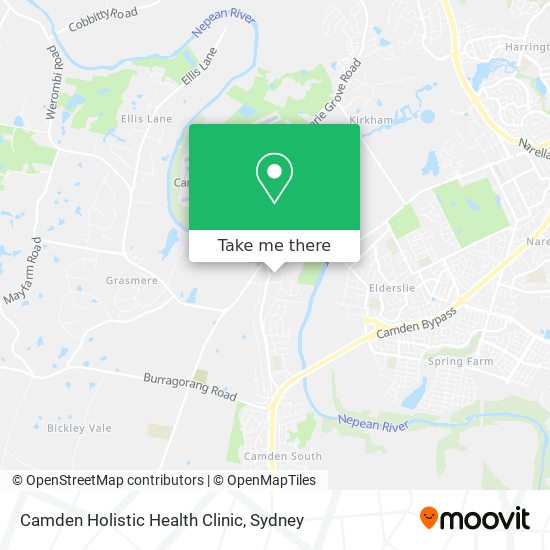 Mapa Camden Holistic Health Clinic