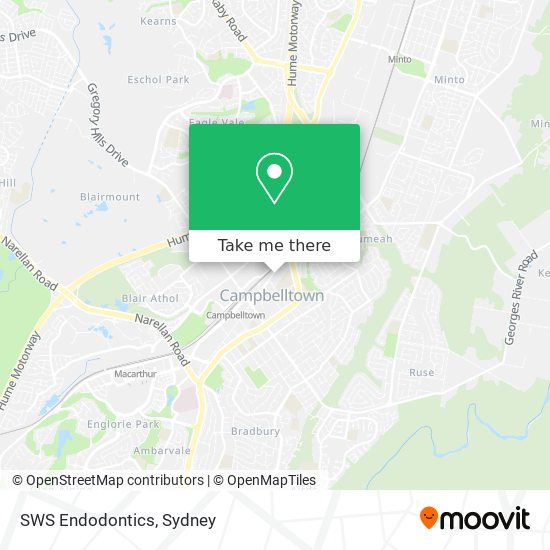 SWS Endodontics map