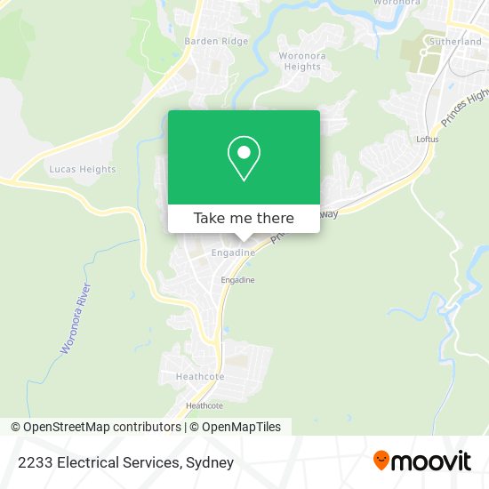 2233 Electrical Services map