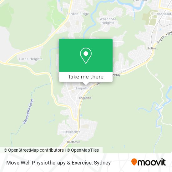 Move Well Physiotherapy & Exercise map