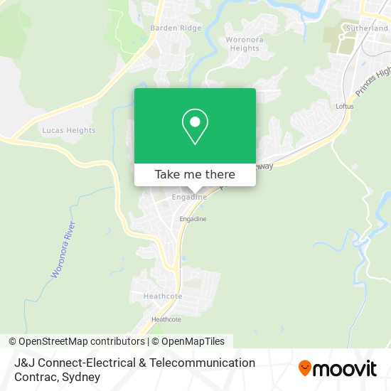 Mapa J&J Connect-Electrical & Telecommunication Contrac