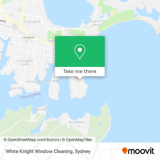 White Knight Window Cleaning map