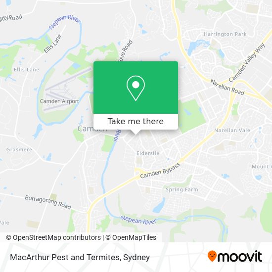 MacArthur Pest and Termites map