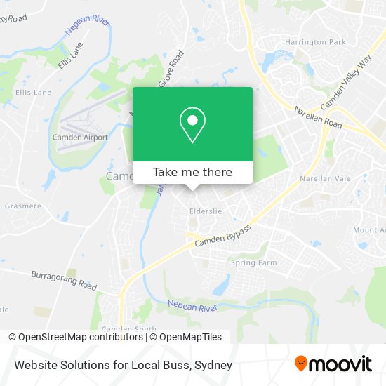 Website Solutions for Local Buss map