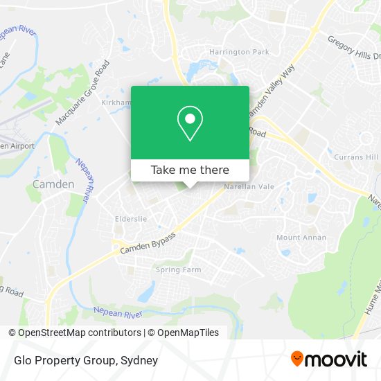 Glo Property Group map