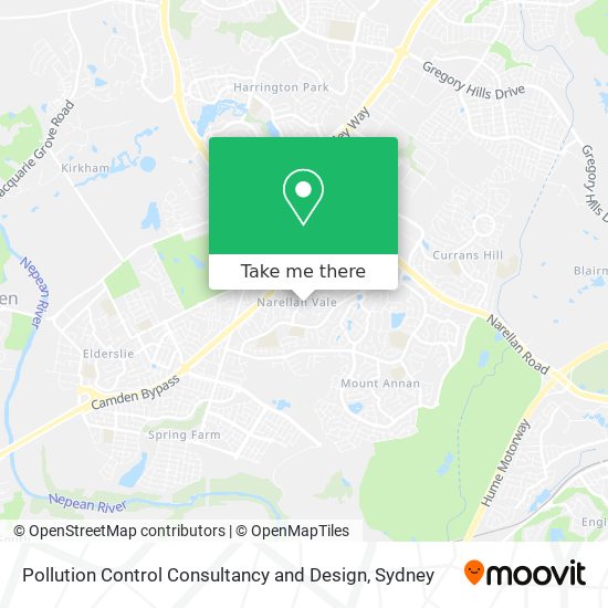 Pollution Control Consultancy and Design map