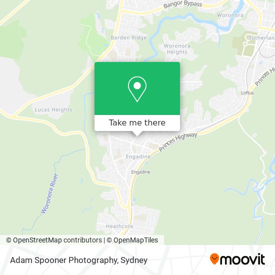 Adam Spooner Photography map