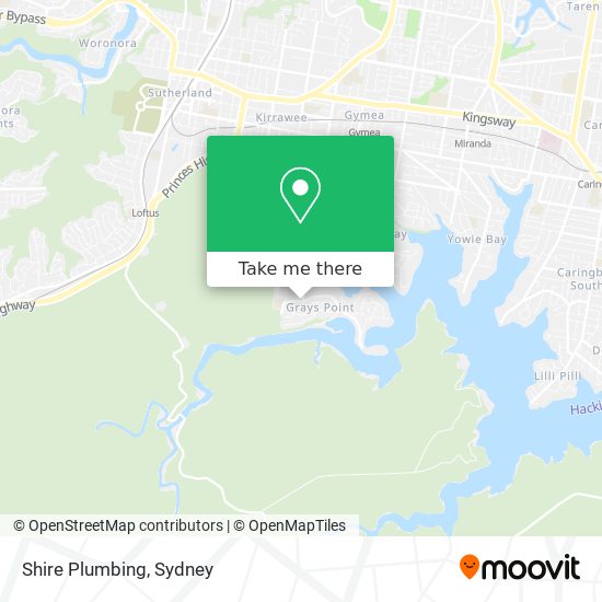 Shire Plumbing map