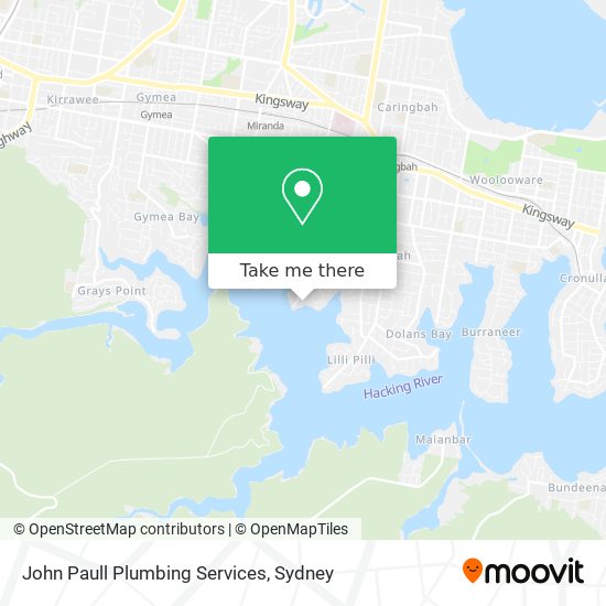 John Paull Plumbing Services map