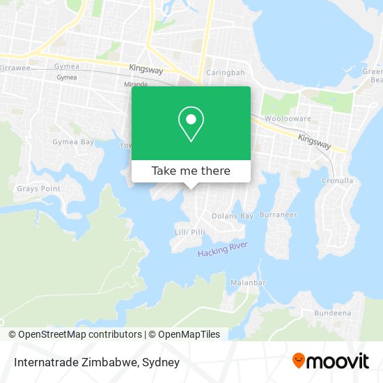 Internatrade Zimbabwe map