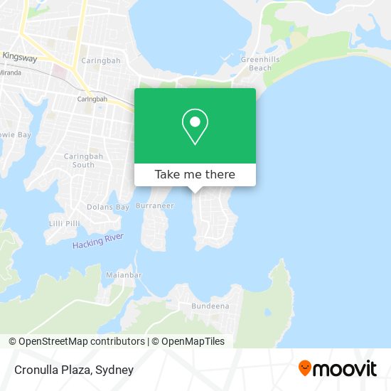 Cronulla Plaza map