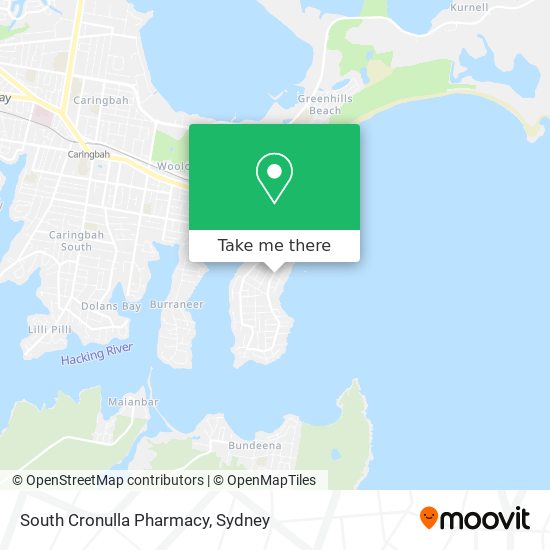South Cronulla Pharmacy map