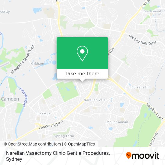 Narellan Vasectomy Clinic-Gentle Procedures map