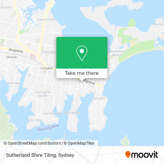 Sutherland Shire Tiling map