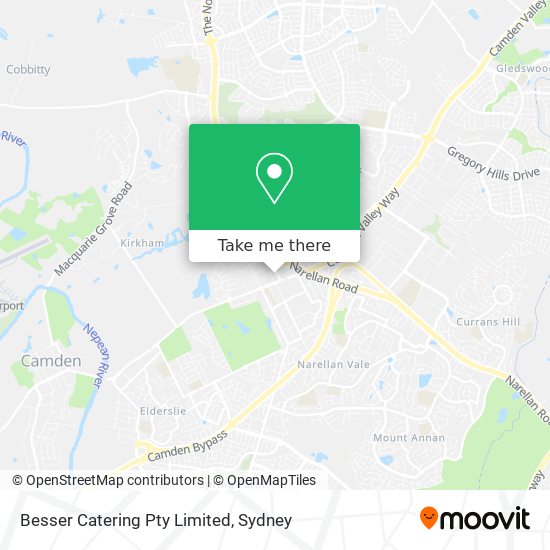 Besser Catering Pty Limited map