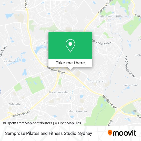 How to get to Semprose Pilates and Fitness Studio in Smeaton