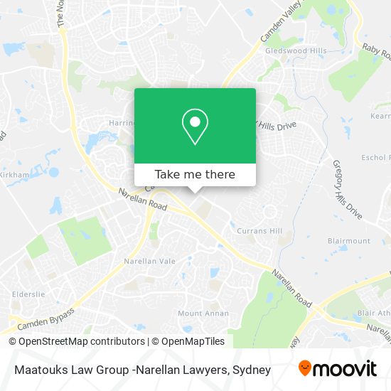 Maatouks Law Group -Narellan Lawyers map