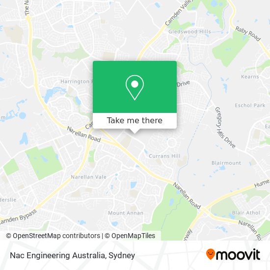 Mapa Nac Engineering Australia