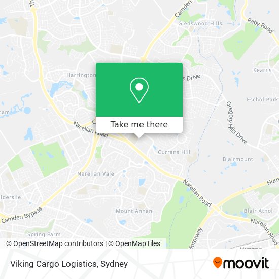 Viking Cargo Logistics map