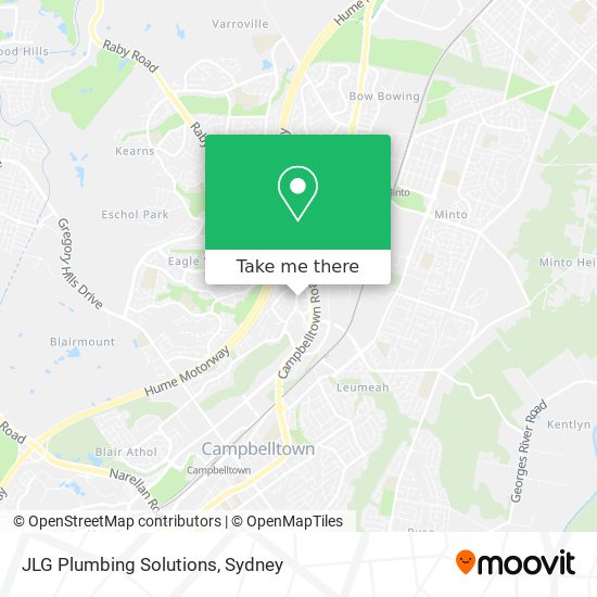 JLG Plumbing Solutions map