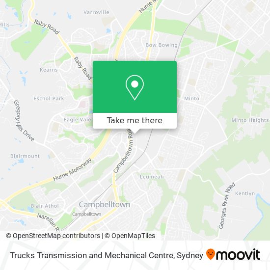 Mapa Trucks Transmission and Mechanical Centre