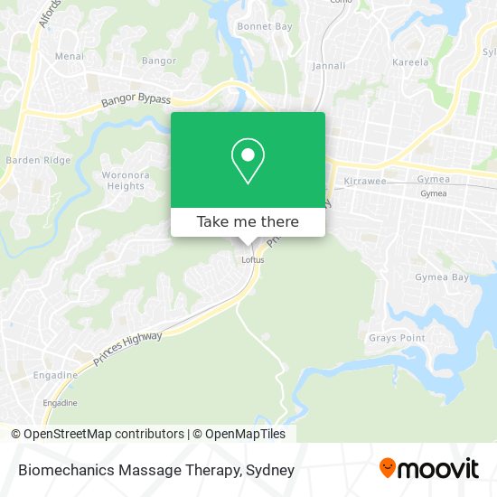 Mapa Biomechanics Massage Therapy