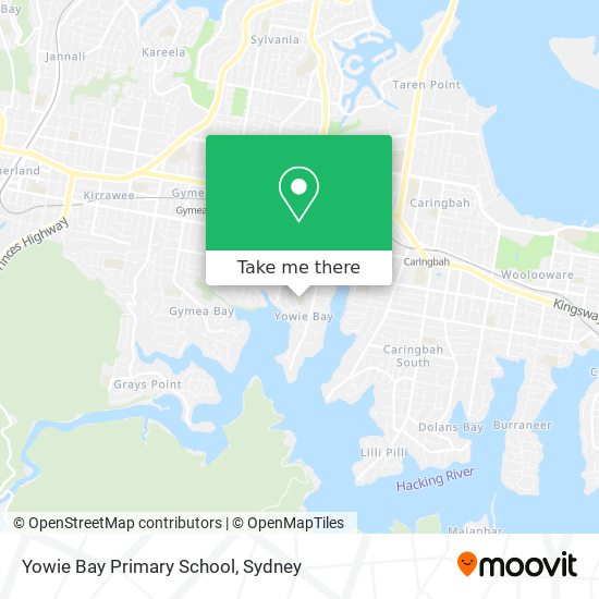 Yowie Bay Primary School map