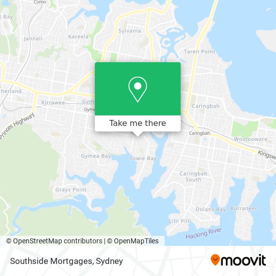 Mapa Southside Mortgages