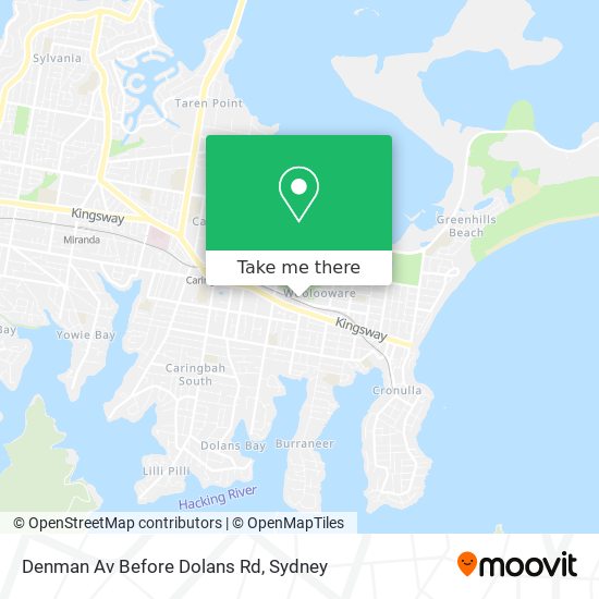 Denman Av Before Dolans Rd map