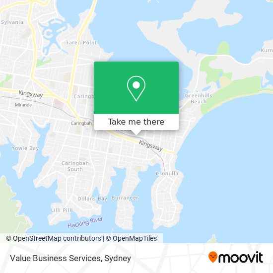 Value Business Services map