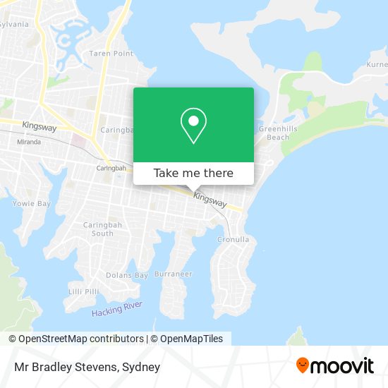 Mr Bradley Stevens map