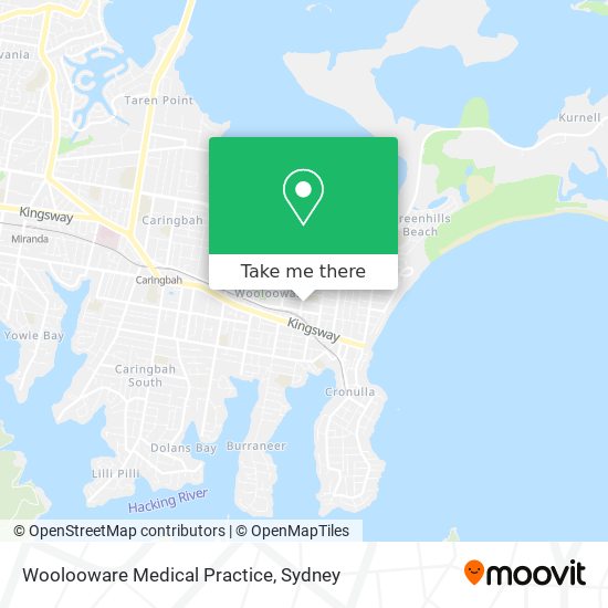 Woolooware Medical Practice map