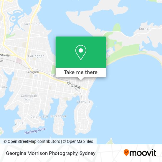 Georgina Morrison Photography map