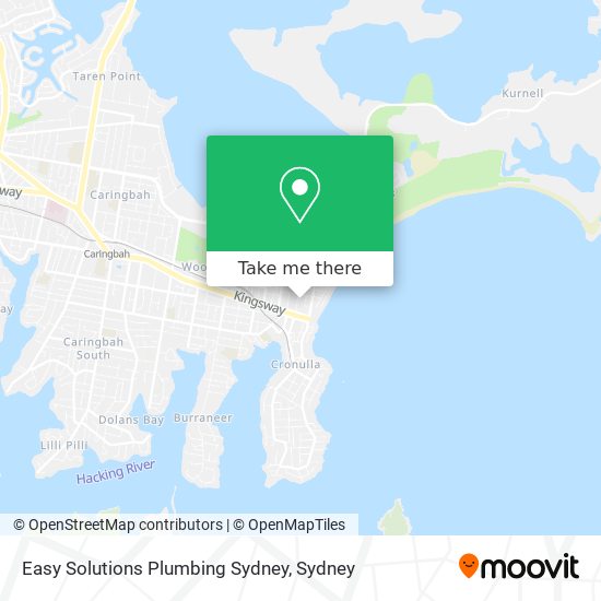 Easy Solutions Plumbing Sydney map