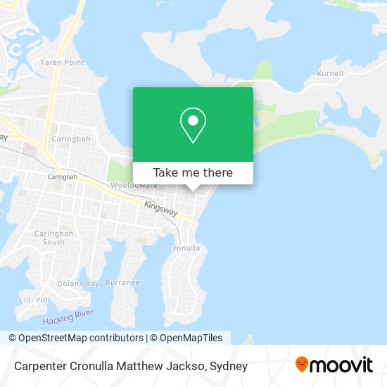 Mapa Carpenter Cronulla Matthew Jackso