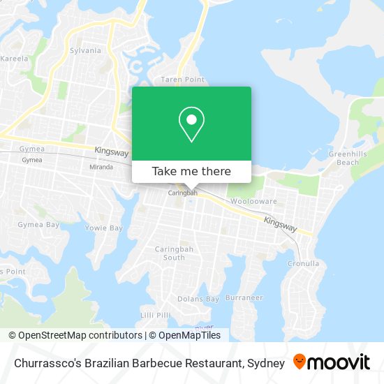 Churrassco's Brazilian Barbecue Restaurant map