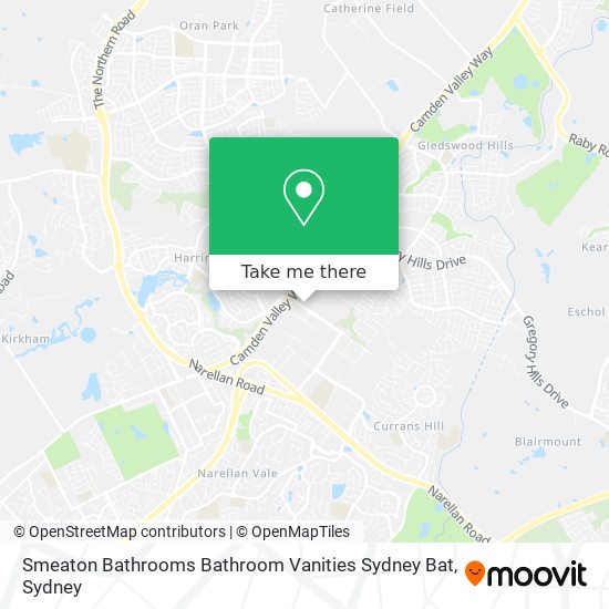 Mapa Smeaton Bathrooms Bathroom Vanities Sydney Bat