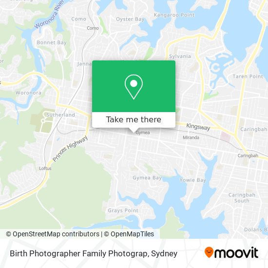 Birth Photographer Family Photograp map