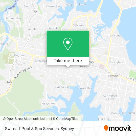 Swimart Pool & Spa Services map