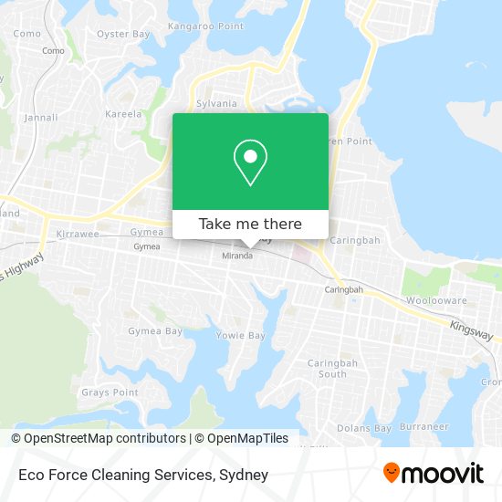 Eco Force Cleaning Services map