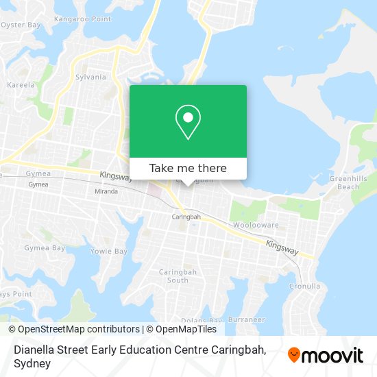 Dianella Street Early Education Centre Caringbah map