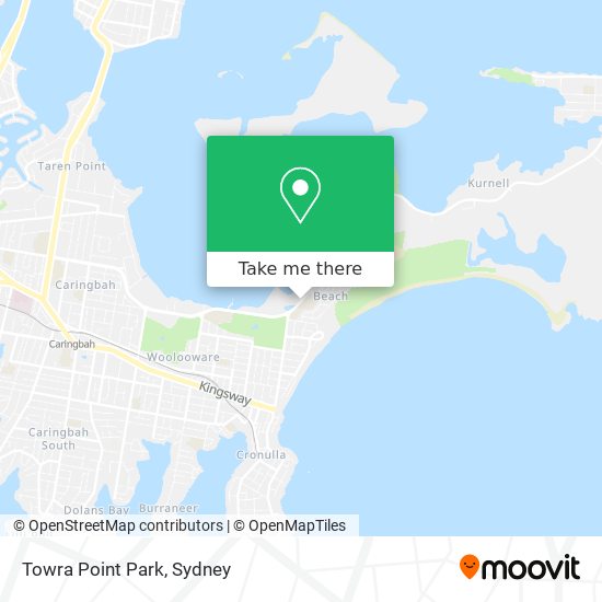 Towra Point Park map